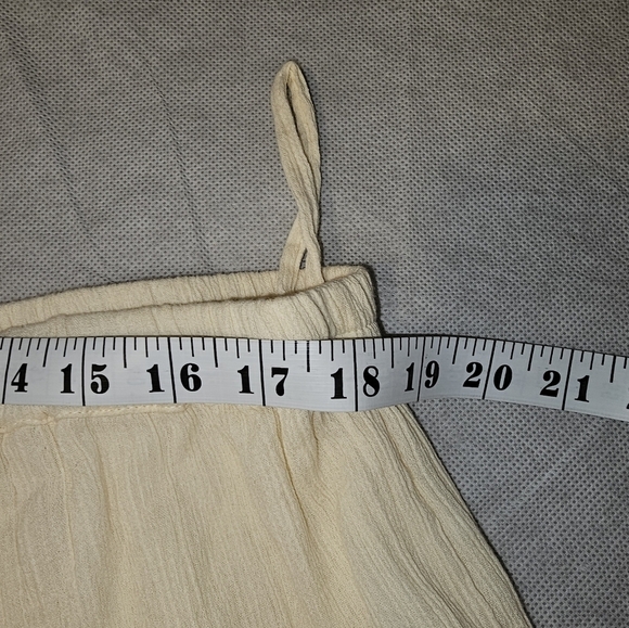 Marisol Wide Leg Elastic Waist Pull On Lined Cotton Plus Size Pants 2X Boho - Picture 5 of 6